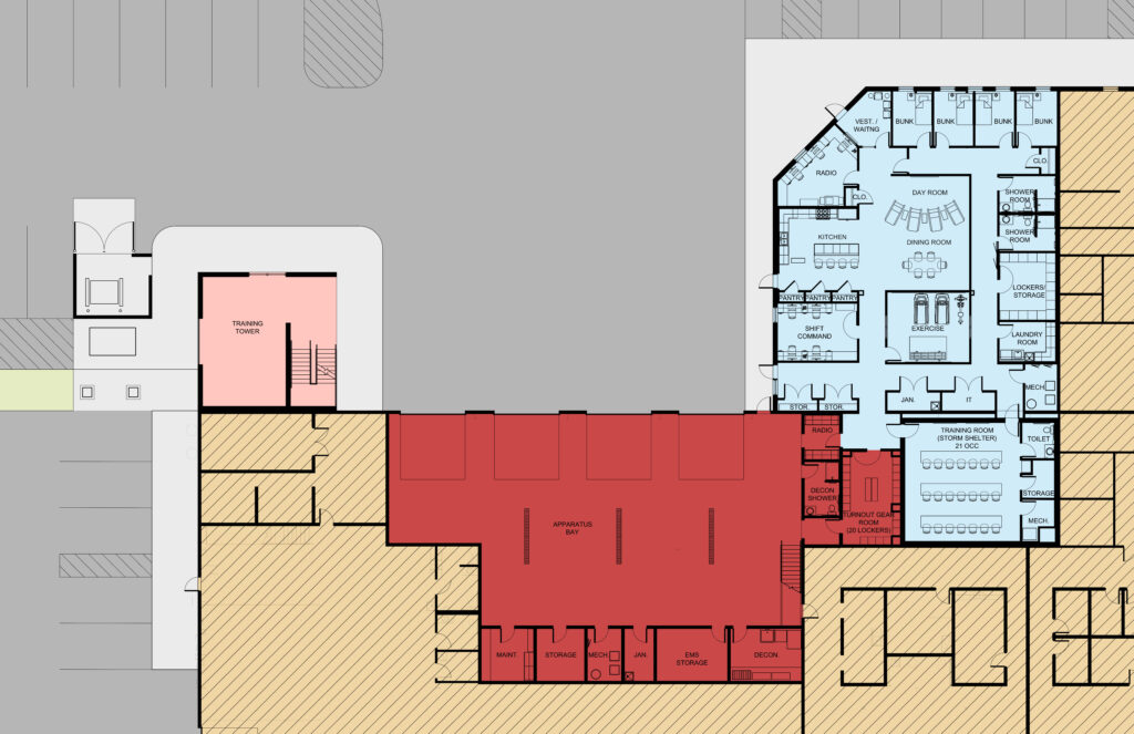 W:Twinsburg TwspFire Station Bld-out-53A25�8Pres_RendD101_A1